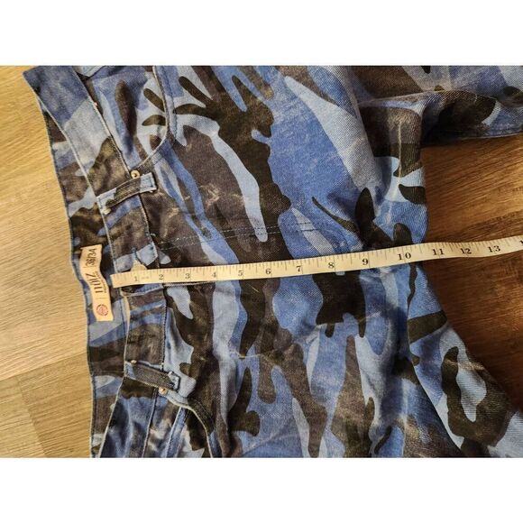 Noiz Y2K Mens camouflage Denim Jeans Multicolor size 34x32* measured - Picture 8 of 8